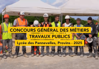 Concours Général des Métiers – Travaux Publics 2025 : une finale d’excellence accueillie en Seine-et-Marne